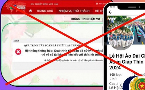 Công an TP Hồ Chí Minh làm rõ vụ giả mạo VTV tuyển thi áo dài để lừa đảo