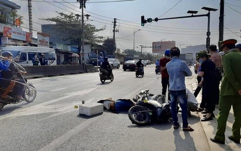 Tai nạn ở Quảng Trị, người đàn ông tử vong tại chỗ