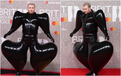 Sam Smith bị chỉ trích về trang phục tại Brit Awards 2023