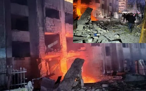 Syria trúng tên lửa vào ngay trung tâm thủ đô Damascus