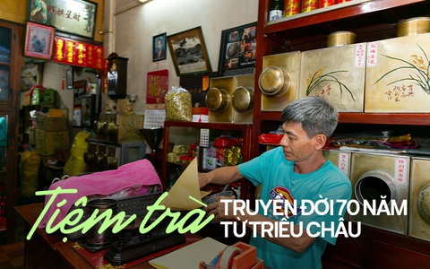 Tiệm trà 70 năm tuổi tại TP.HCM truyền đời “xuyên biên giới” với công thức làm ra hai loại trà quý có khi lên tới 350 triệu đồng/kg