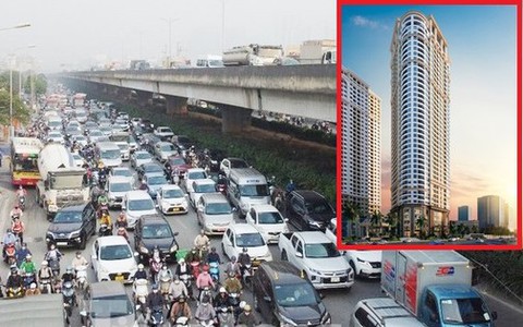 Loạt dự án cao ốc sắp triển khai trên tuyến đường thường ùn tắc ở Hà Nội