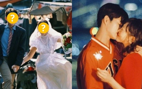 Phát sốt bộ ảnh cưới của đôi diễn viên Hàn được chụp ở Việt Nam: Khung cảnh khu chợ giản dị mà ngỡ như cảnh phim!