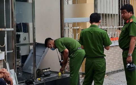 Đập trụ ATM, trộm két tiền giữa trung tâm Đà Nẵng