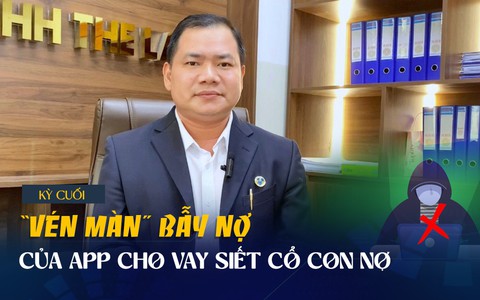 "Vén màn" bẫy nợ của app cho vay siết cổ con nợ