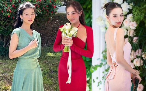 Học hỏi sao Việt 5 kiểu tóc đơn giản khi đi dự tiệc cưới