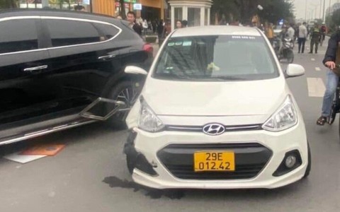 Tài xế taxi tông tử vong bảo vệ khu đô thị ở Hà Nội có nồng độ cồn kịch khung