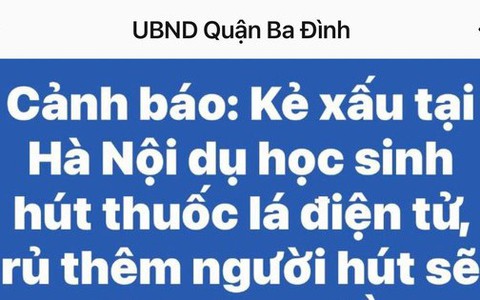 Cảnh báo thuốc lá điện tử: Sản phẩm ngụy trang dưới nhiều dạng, khó phát hiện