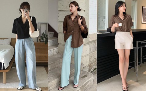 Làm thế nào để trông trẻ trung khi diện áo sơ mi tối màu?