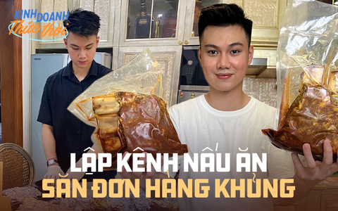 Nam Vlog - từ người bình thường nấu ăn trên TikTok nay trở thành ông chủ bán món sườn, tạo nguồn thu nhập hàng trăm triệu