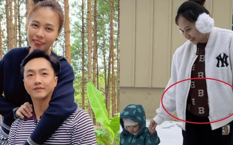 Bà xã Cường Đô La trước khi xác nhận mang thai: Thường xuyên diện trang phục rộng, có loạt hành động lạ gây chú ý