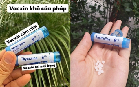 Chuyên gia lên tiếng về "vắc-xin khô uống 1 lần dự phòng bệnh cúm, tai mũi họng cả năm"