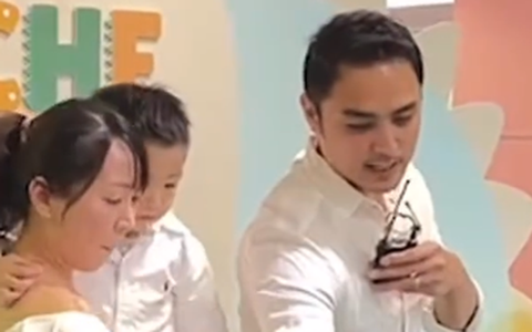 Minh Đạo thông báo lên chức cha lần 2