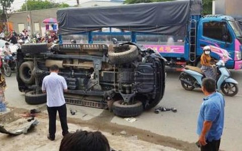 Vụ xe tông thiếu tá CSGT và hai người dân: Chưa khởi tố vụ án