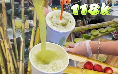 Xôn xao hàng nước mía của người Việt tại Úc: Giá đắt gấp 10 lần, ép cùng đủ loại quả