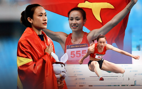 Hành trình đáng khâm phục và bước chạy "xé gió" giành HCV SEA Games của hoa khôi điền kinh Huỳnh Thị Mỹ Tiên