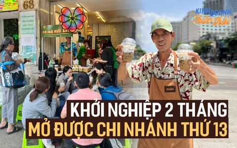 Khởi nghiệp cà phê muối ở độ tuổi gần 60, bí quyết thành công mà chú Long muốn nói với người trẻ là gì?