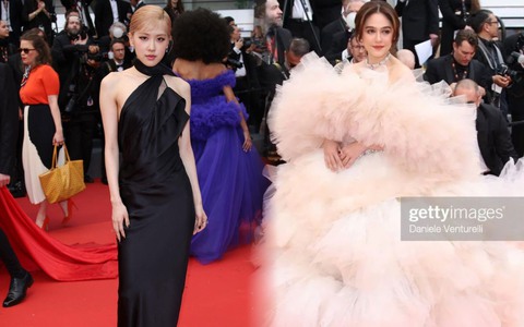Thảm đỏ Cannes ngày 2: Rosé (BLACKPINK) khoe sắc bên minh tinh Thái Lan
