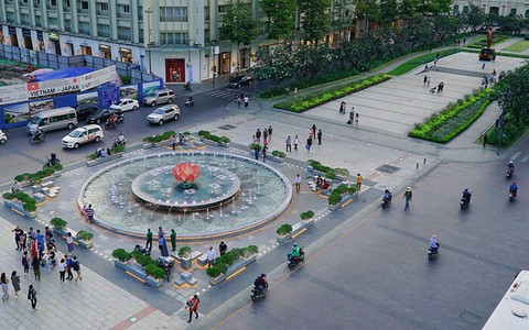 TP.HCM cấm lưu thông đường Nguyễn Huệ 2 ngày cuối tuần