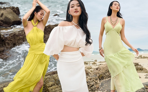 Gợi ý 12+ mẫu váy đi biển cho người trung niên tự tin, tỏa sáng