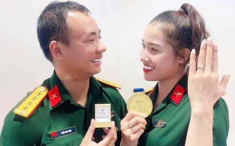 Nữ VĐV điền kinh lập 'cú đúp', xuất sắc giành HCV SEA Games 32, lên xe hoa với mối tình 8 năm
