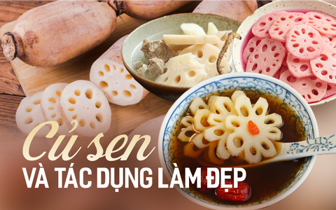 Loại củ lớn lên trong bùn, vẻ ngoài "xấu xí" nhưng rất bổ dưỡng