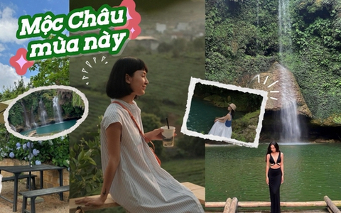 Đi Mộc Châu mùa này đâu chỉ có hái mận mà còn có loạt tọa độ thích mê để “đưa nhau đi trốn nóng”