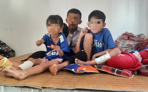 Sức khoẻ của 3 nạn nhân nhỏ tuổi trong vụ nổ kinh hoàng tại Nghệ An sau hơn 1 tháng điều trị