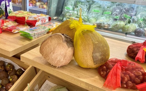 Hơn 200.000 đồng/quả dừa độc lạ, khách vẫn nườm nượp mua
