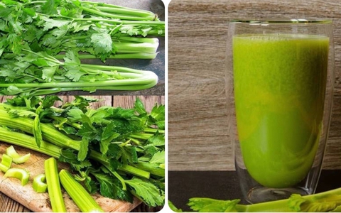 Uống nước ép cần tây đúng cách để tốt cho sức khỏe