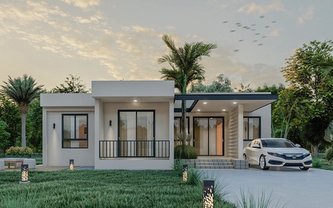 5 lý do nên chọn xây nhà 1 tầng