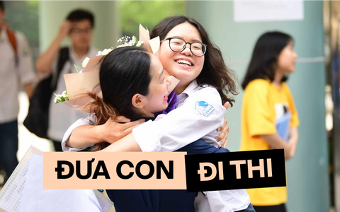 Tranh cãi chuyện bố mẹ nghỉ làm đưa con đi thi tốt nghiệp THPT: Dù đi làm tâm trạng cũng bứt rứt, lo lắng không yên