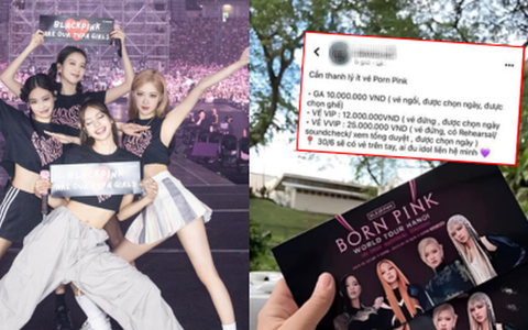 Vé concert BLACKPINK được rao bán lên đến 25 triệu, thị trường hỗn loạn, rủi ro lừa đảo