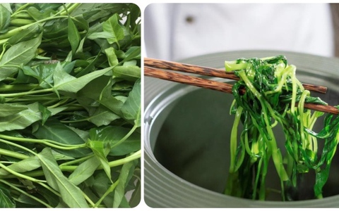 Dấu hiệu nhận biết rau muống nhiễm chì đơn giản nhất