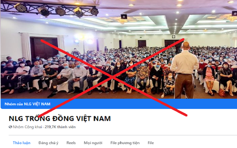 Xác minh dấu hiệu lừa đảo của nhóm "Năng lượng gốc Trống Đồng"