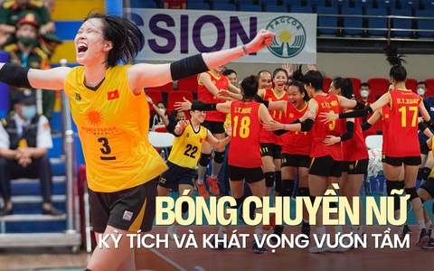 Đội tuyển bóng chuyền nữ Việt Nam: Kỳ tích nối dài và khát vọng vươn ra đấu trường thế giới