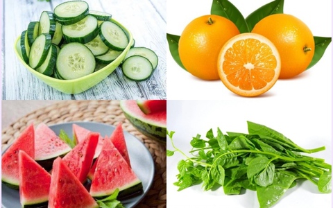 Thời tiết nắng nóng và oi bức, ăn gì để bù nước cho cơ thể?