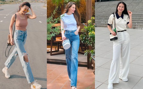 5 mẫu quần dài mùa hè khiến sao Việt mê mẩn