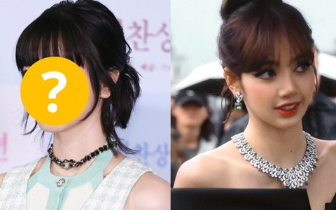 Tình địch của Jennie gây sốt vì giống Lisa ở họp báo phim tại Seoul
