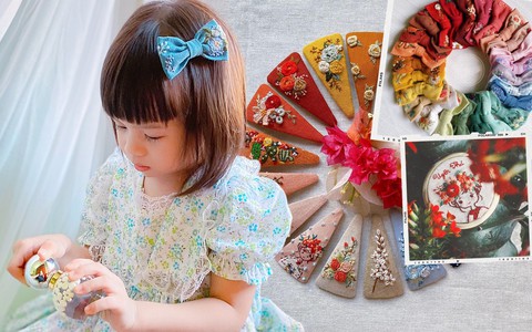 Tình yêu của mẹ qua những món đồ thêu tay tặng riêng cho con gái