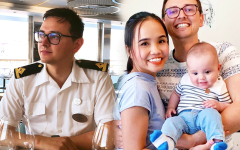 Thuỷ thủ Pháp được cô gái Việt chủ động chinh phục, 9 năm viết nên chuyện tình đẹp