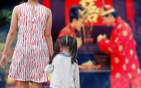 'Đại náo' đám cưới của chồng cũ để đòi tiền trợ cấp nuôi con