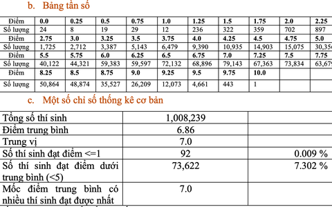 Cả nước có 1 thí sinh được điểm 10 môn Văn tốt nghiệp THPT 2023