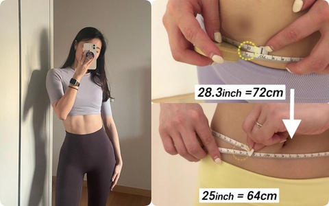 Bài tập 7 ngày giúp đốt mỡ bụng dưới, vòng eo giảm gần 8cm