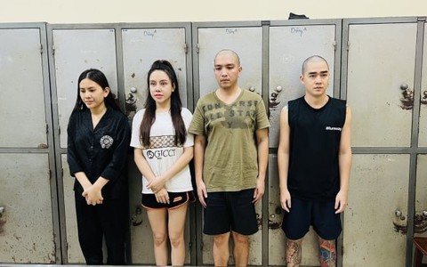 Khởi tố nhóm nam nữ thác loạn tiệc ma tuý ở chung cư cao cấp Hà Nội