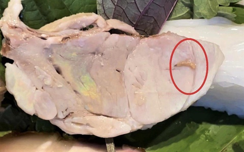 Quán bún đậu nổi tiếng ở TP HCM bị tố có giòi