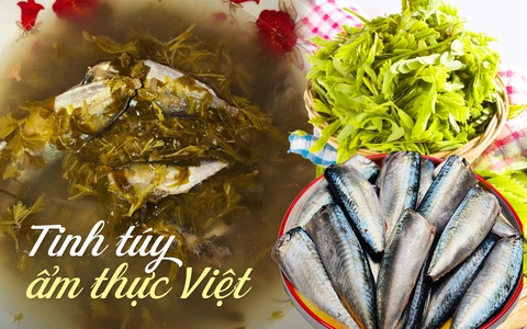 Nhớ thương canh cá nục lá me non