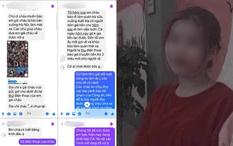 Tìm việc bán trà sữa lương cao, 2 thiếu nữ 15 tuổi bị ép làm tại quán massage "đèn mờ"