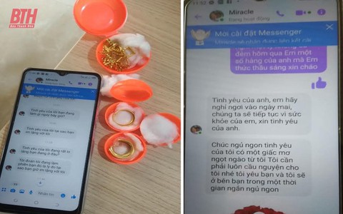 Người phụ nữ độc thân suýt mất lượng lớn vàng vì 'bẫy tình' trên mạng