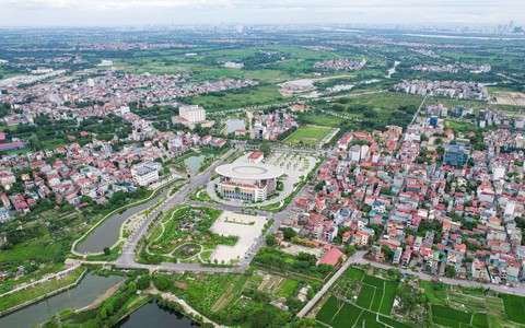 Huyện Đông Anh trước ngày trở thành 1 quận của TP Hà Nội